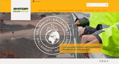 Desktop Screenshot of jehander.se